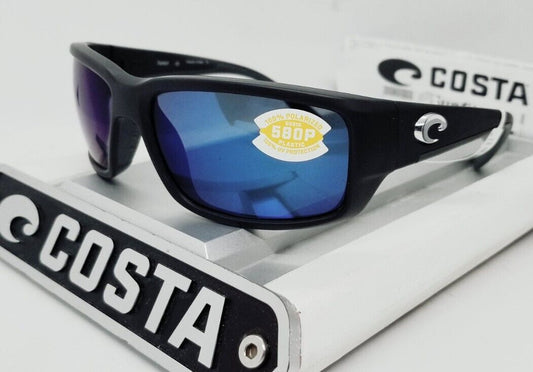 Costa Del Mar FANTAIL sunglasses - Matte Black/Blue Mirror 580P