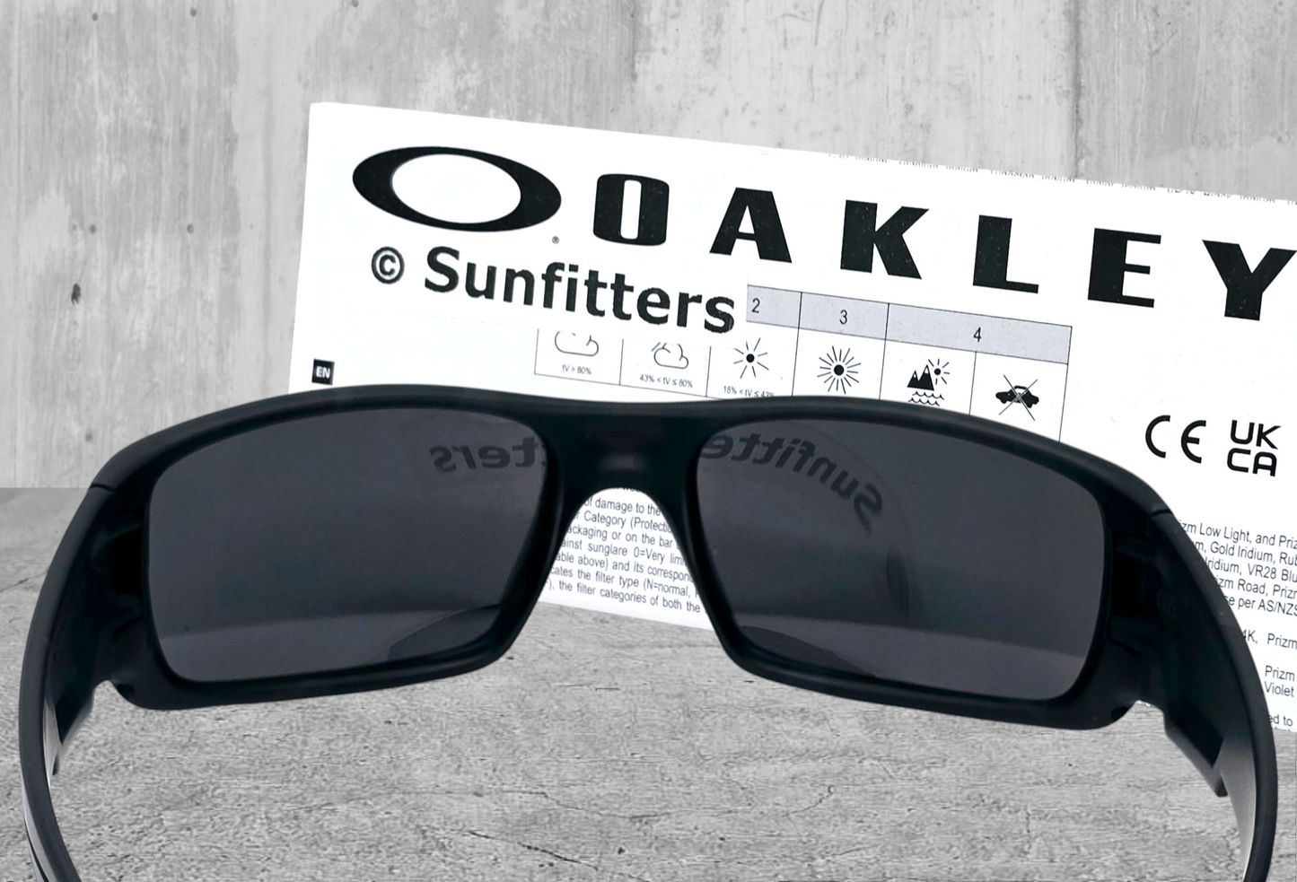 Oakley CRANKSHAFT sunglasses - Matte Shadow Camo/Black Iridium POLARIZED