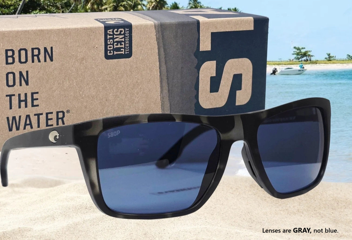 Costa Del Mar MAINSAIL sunglasses - Tiger Shark/Gray 580P