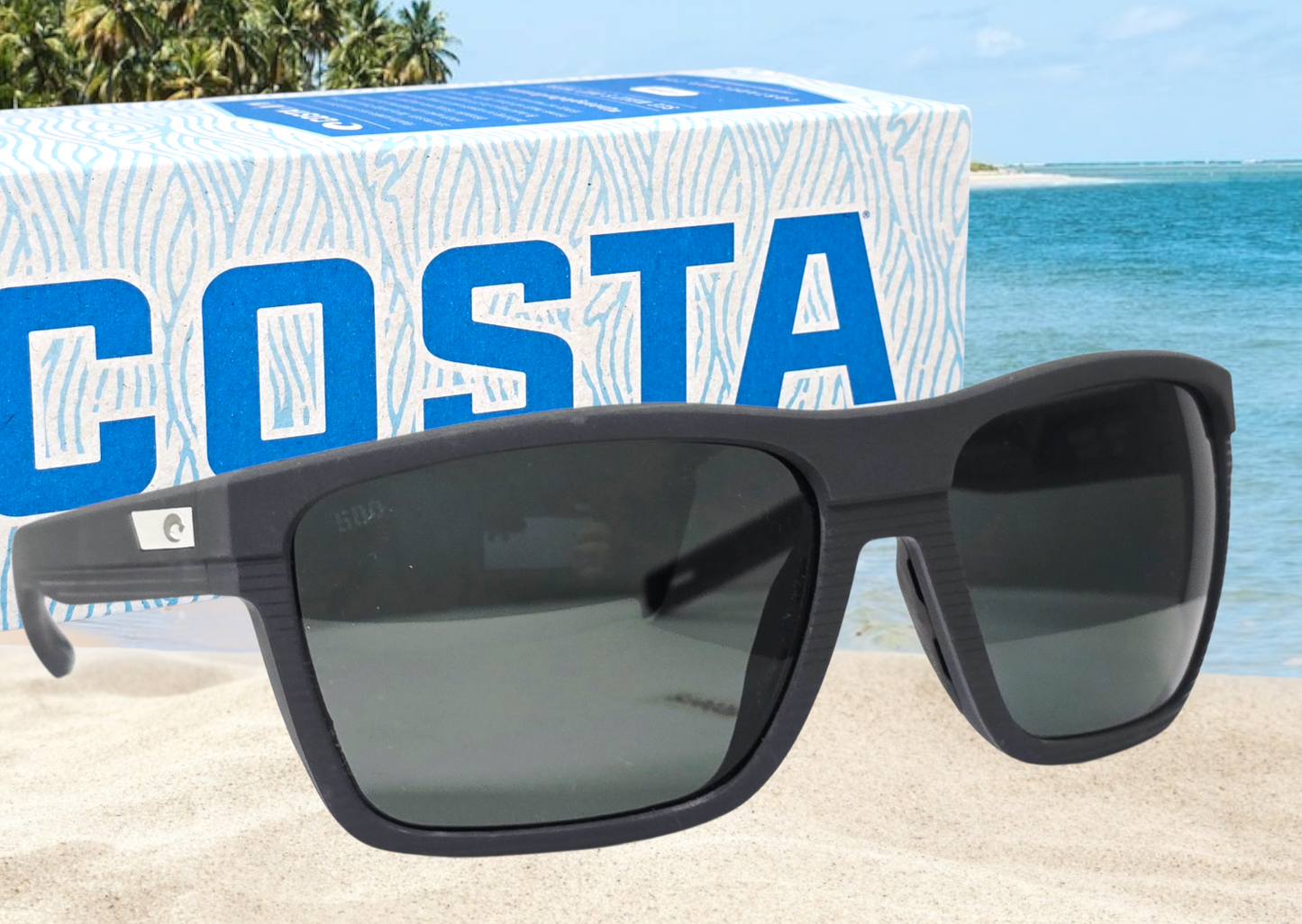 Costa Del Mar PARGO sunglasses - Dark Gray/Gray 580G