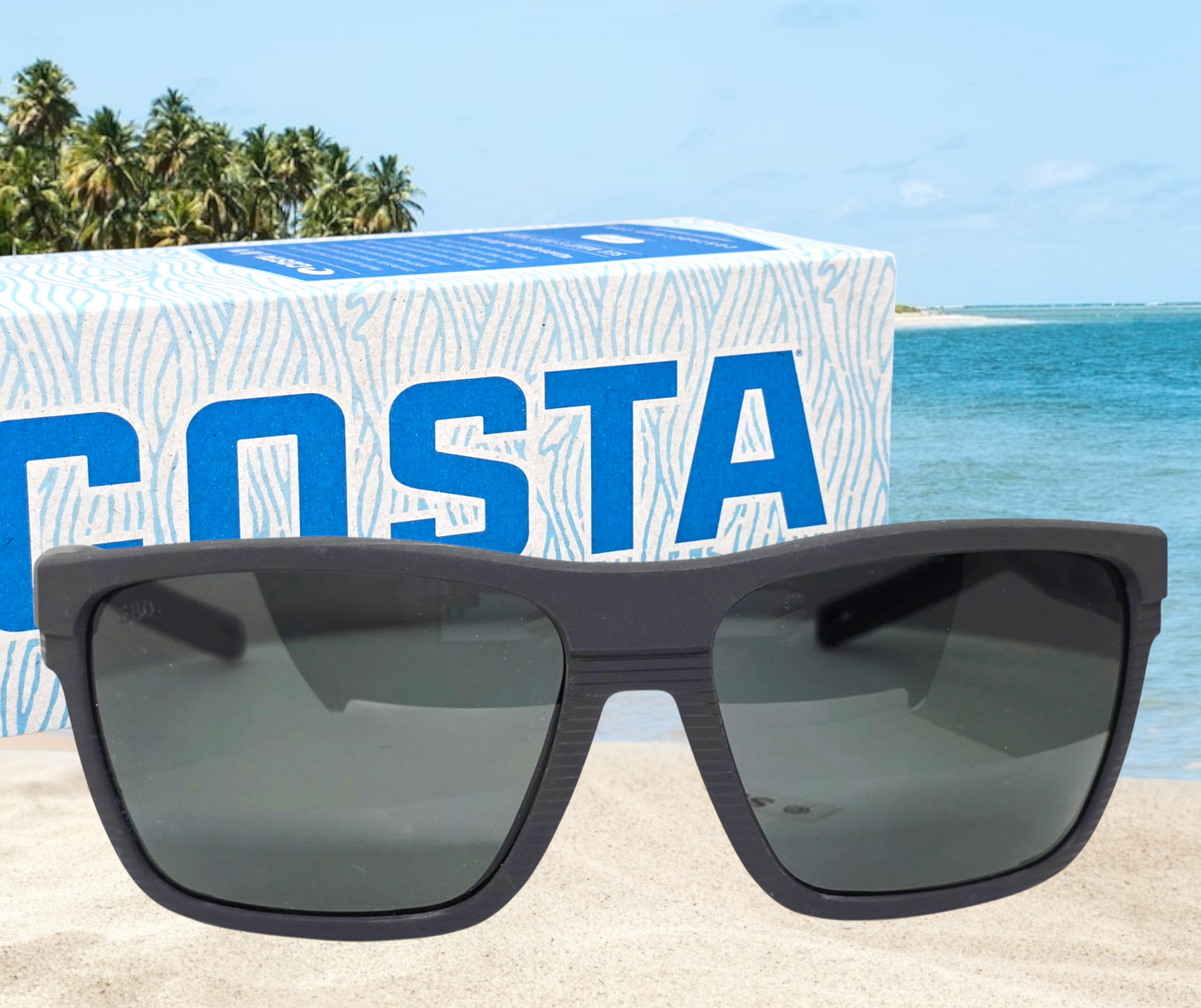 Costa Del Mar PARGO sunglasses - Dark Gray/Gray 580G