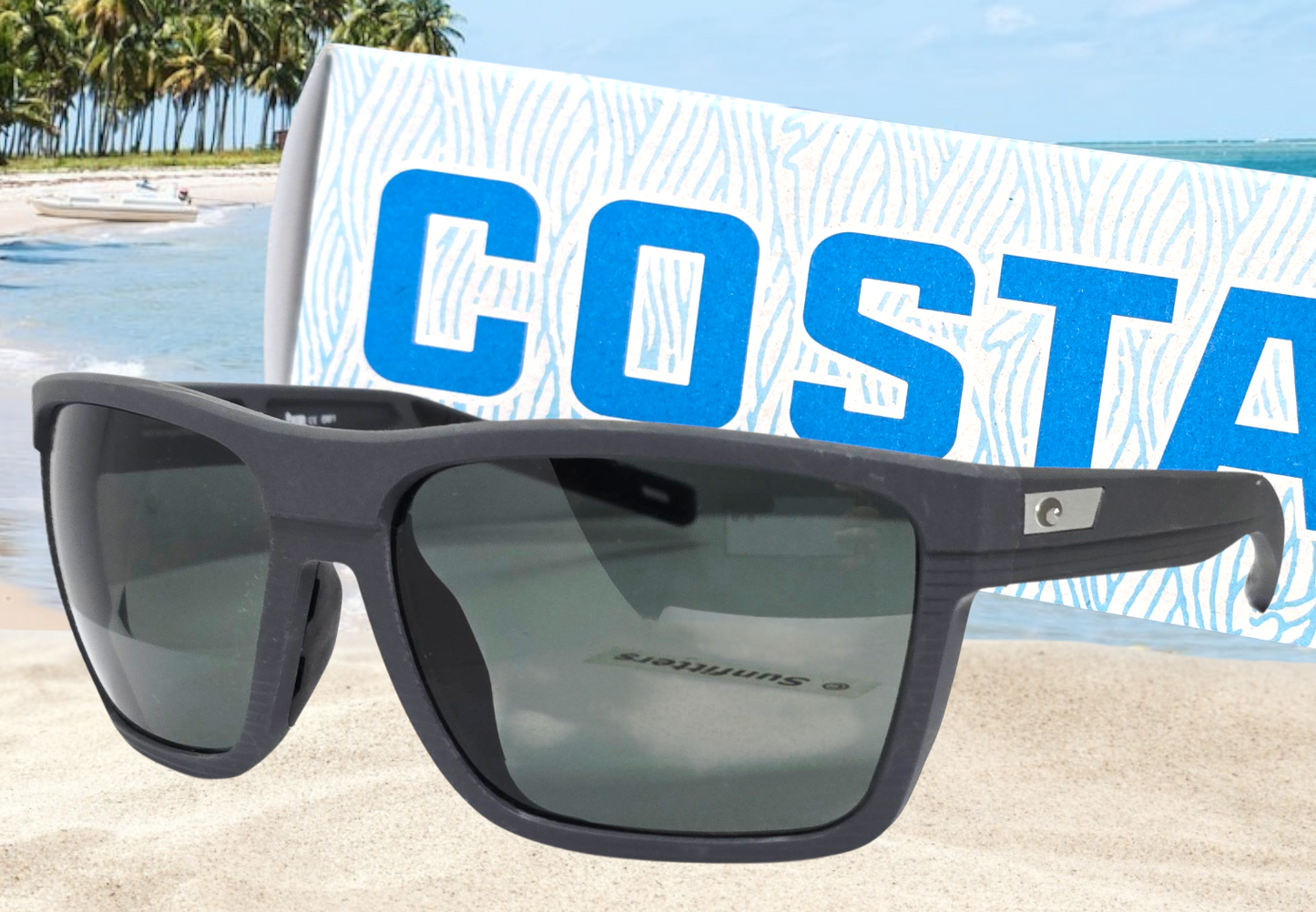 Costa Del Mar PARGO sunglasses - Dark Gray/Gray 580G