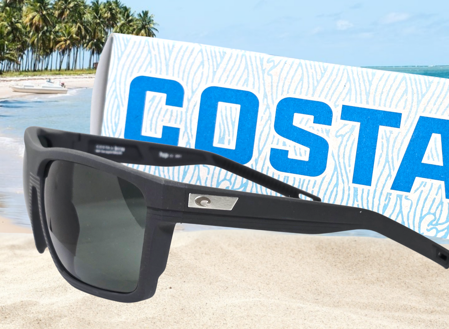 Costa Del Mar PARGO sunglasses - Dark Gray/Gray 580G