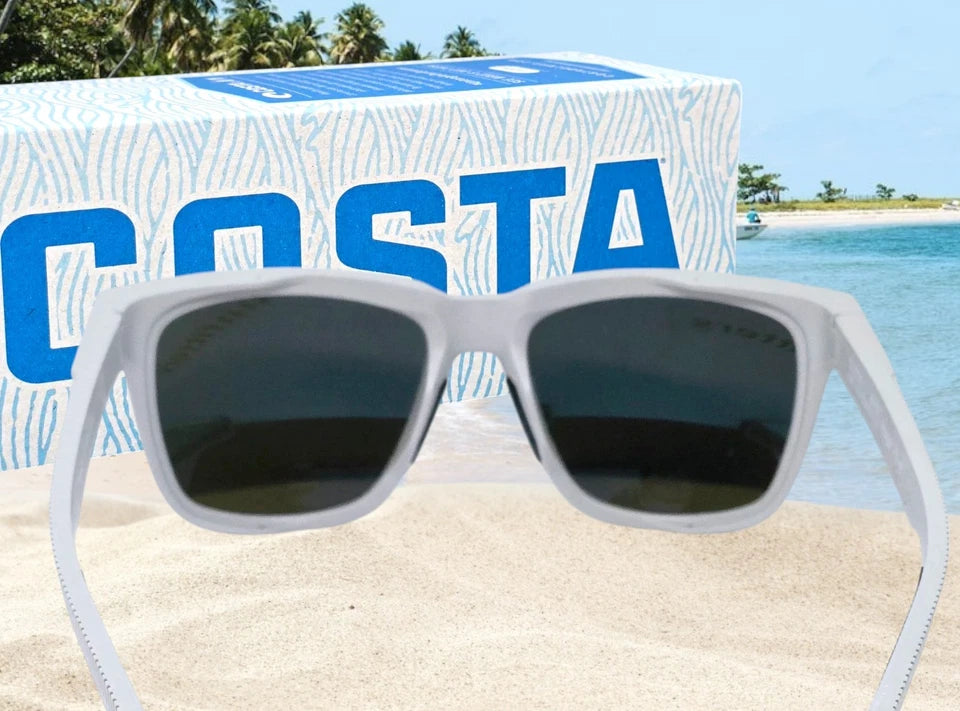 Costa Del Mar PESCADOR sunglasses - Net Light Gray/Blue Mirror 580G