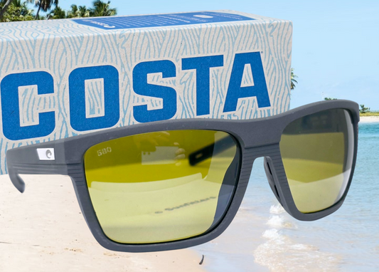 Costa Del Mar PARGO sunglasses - Dark Gray/Sunrise Silver Mirror 580G