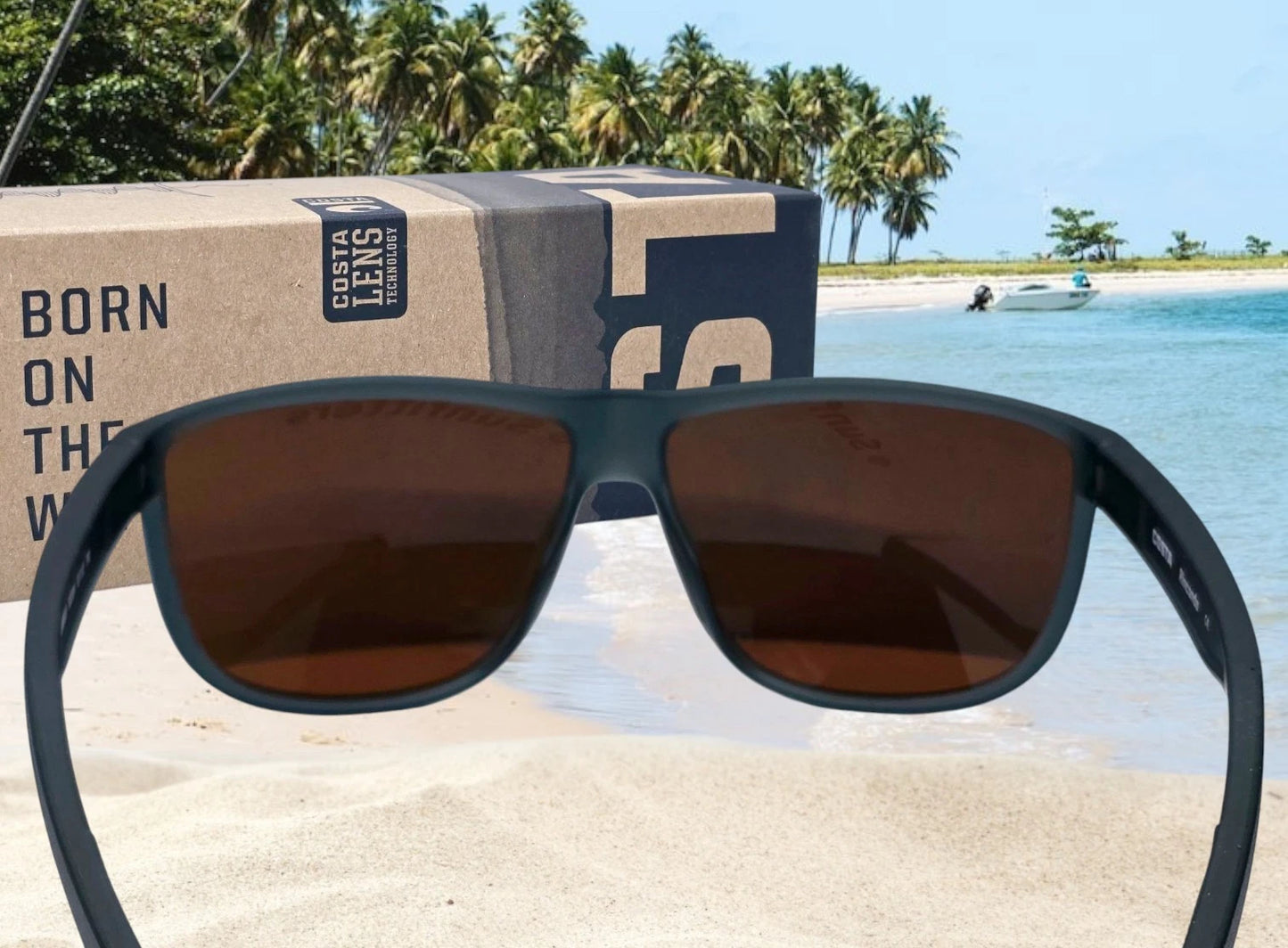 Costa Del Mar RINCONDO sunglasses - Smoke Crystal/Green Mirror 580G (GLASS)