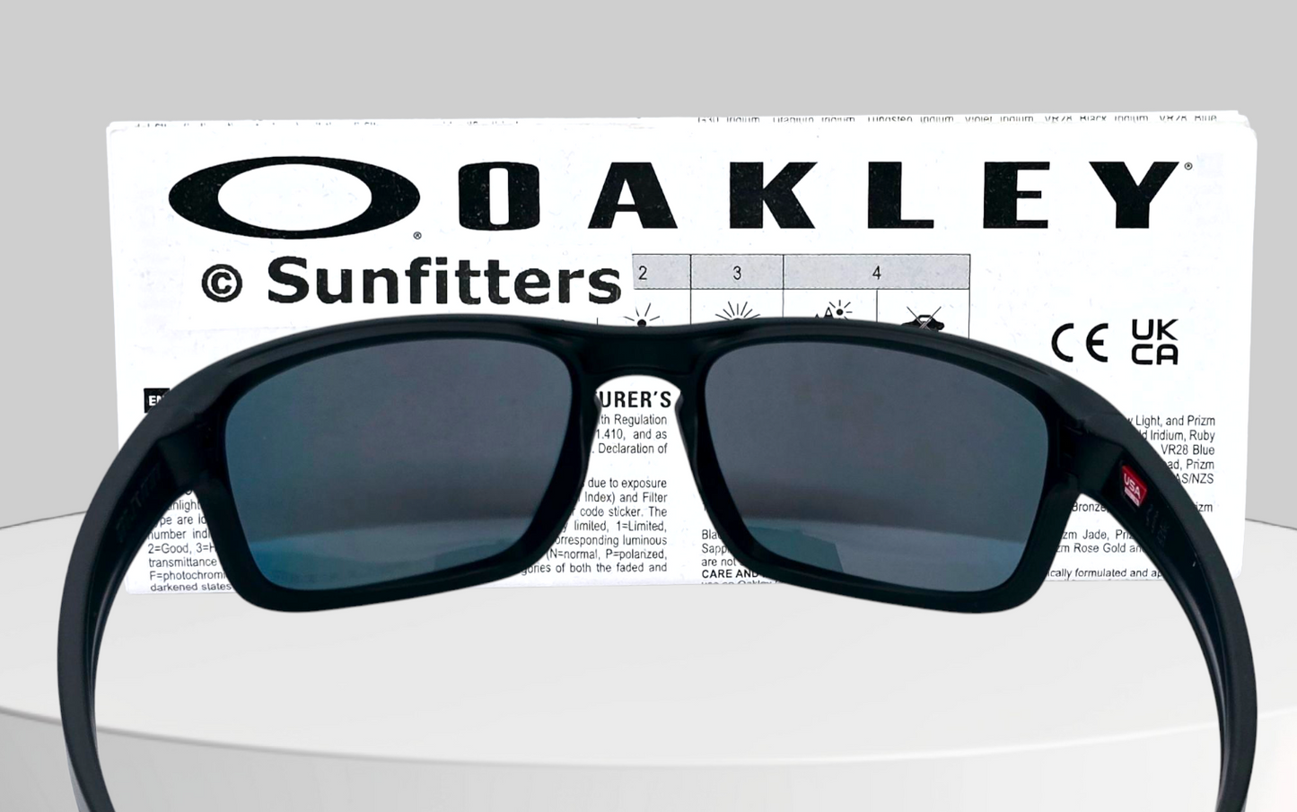 Oakley SLIVER STEALTH sunglasses - Matte Black/Ruby Iridium POLARIZED