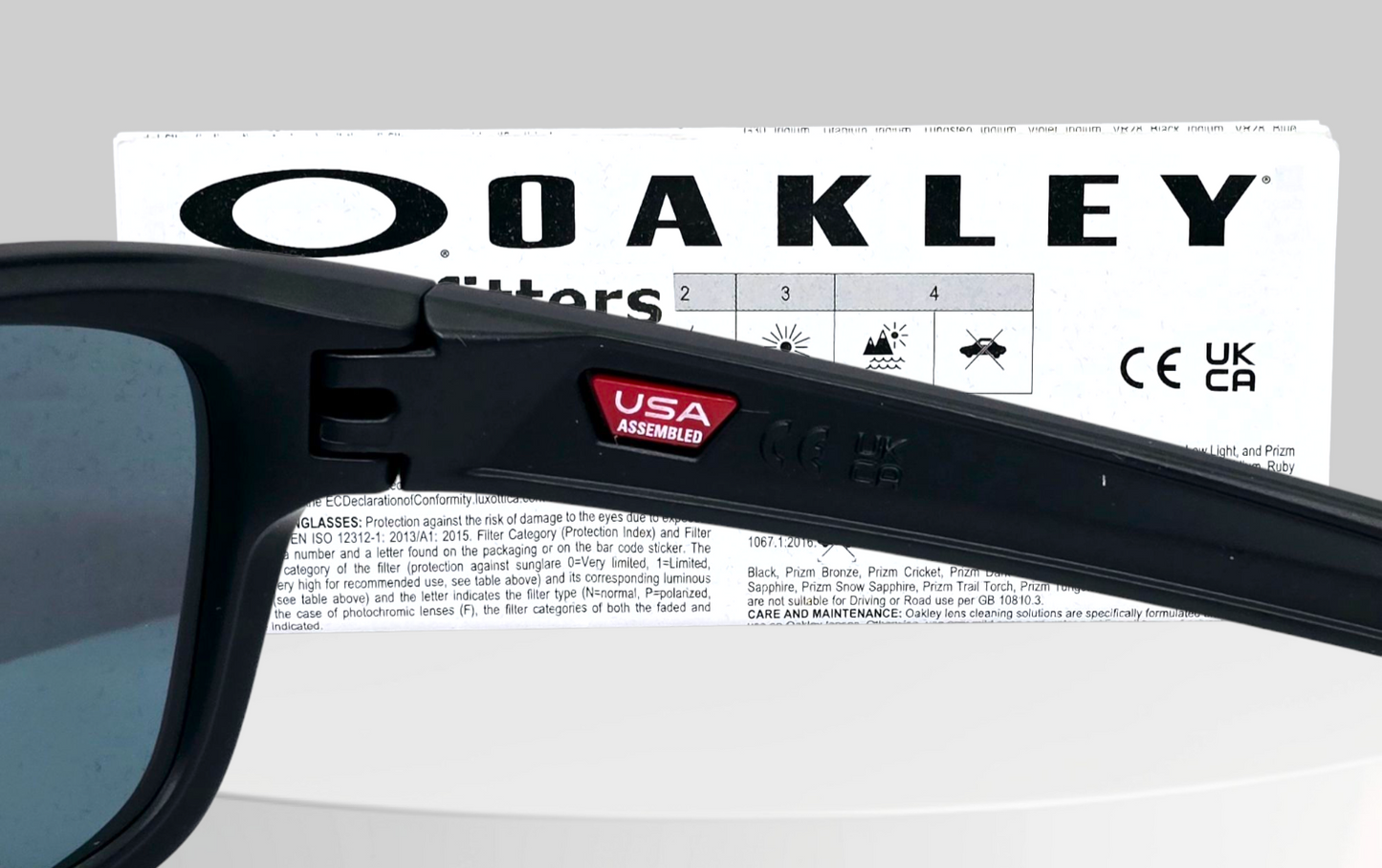 Oakley SLIVER STEALTH sunglasses - Matte Black/Ruby Iridium POLARIZED