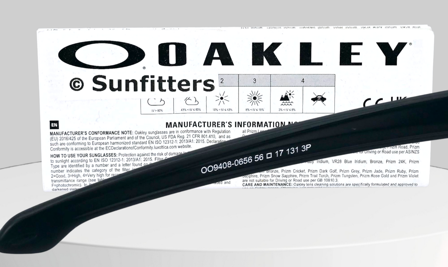 Oakley SLIVER STEALTH sunglasses - Matte Black/Ruby Iridium POLARIZED