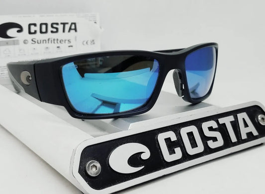 Costa Del Mar CORBINA PRO sunglasses - Matte Black/Blue Mirror 580G