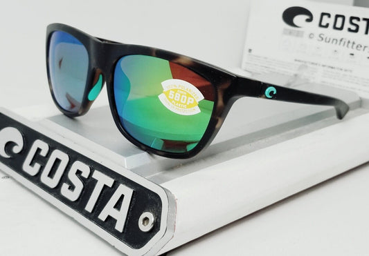 Costa Del Mar CHEECA sunglasses - Shadow Tortoise/Green Mirror 580P