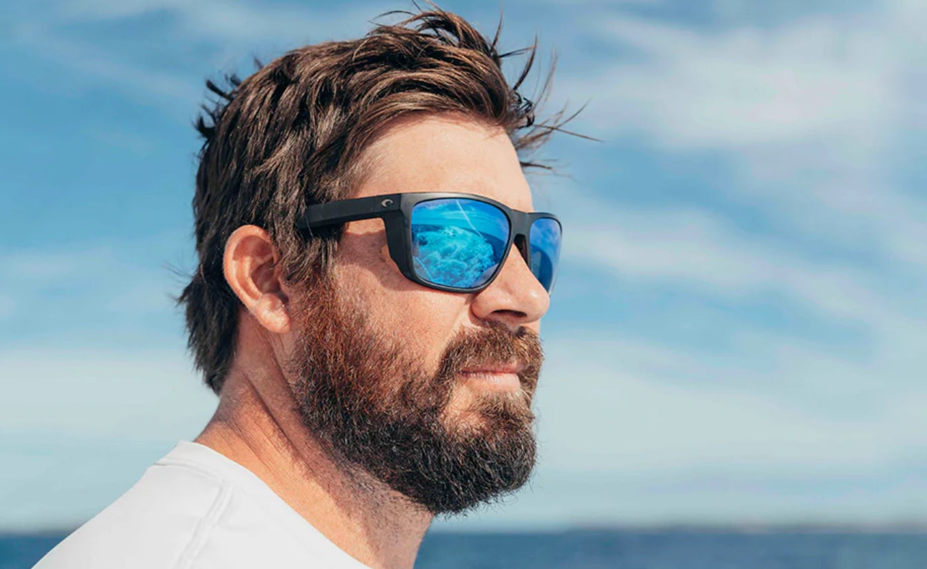 Costa Del Mar FERG sunglasses - Steel Metallic/Blue Mirror 580G