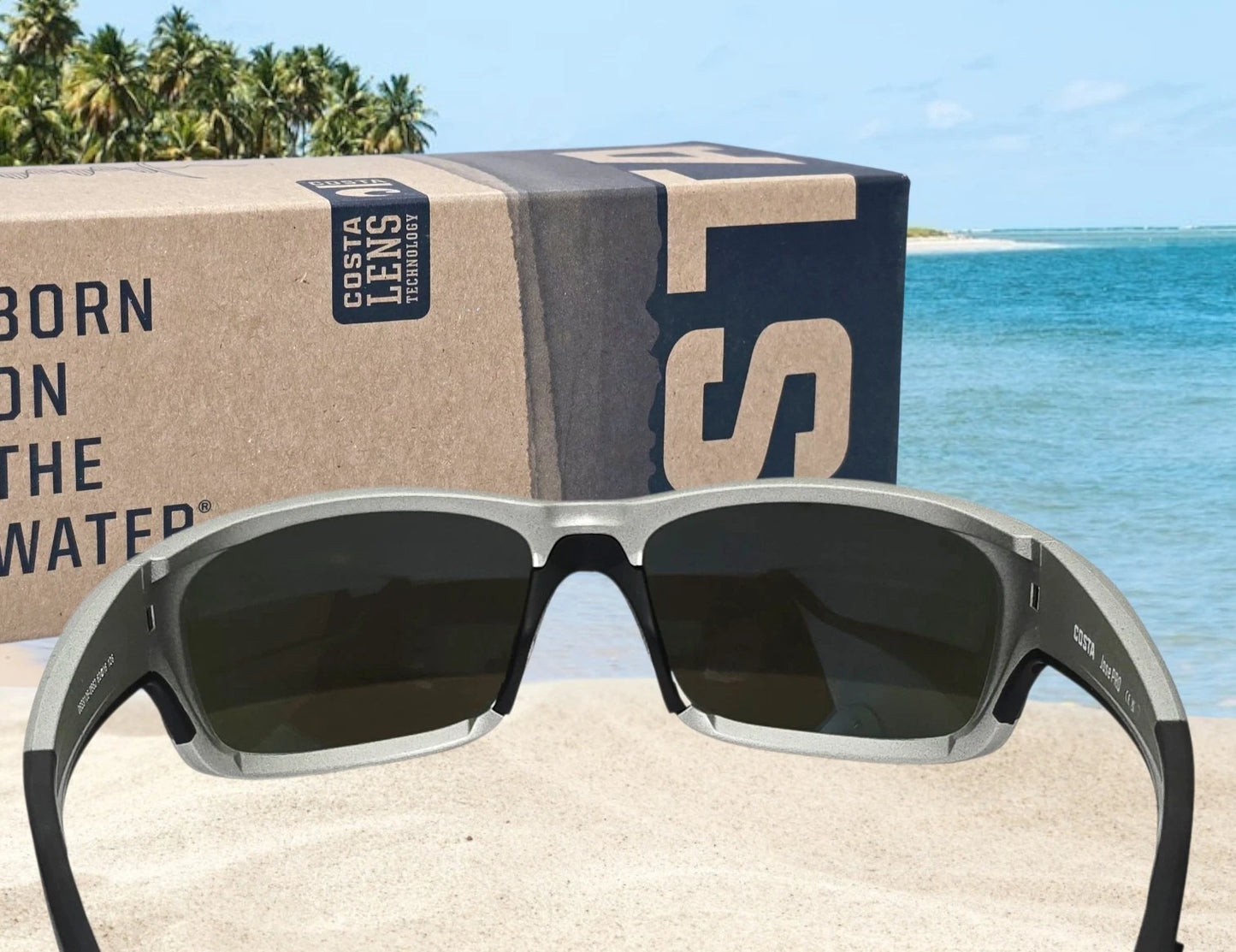 Costa Del Mar JOSE PRO sunglasses - Metallic Silver/Blue Mirror 580G (GLASS)