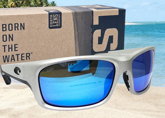 Costa Del Mar JOSE PRO sunglasses - Metallic Silver/Blue Mirror 580G (GLASS)
