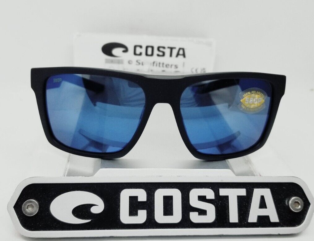 Costa Del Mar LIDO sunglasses - Matte Black/Blue Mirror 580P – sunfitters