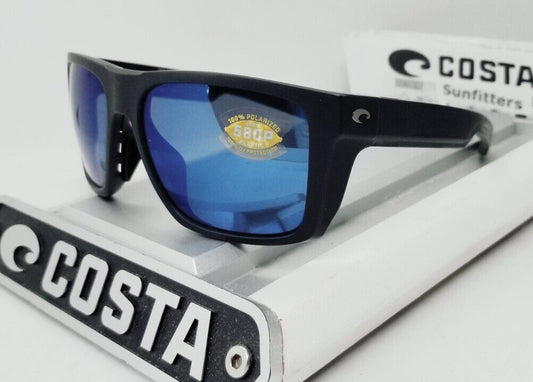 Costa Del Mar LIDO sunglasses - Matte Black/Blue Mirror 580P