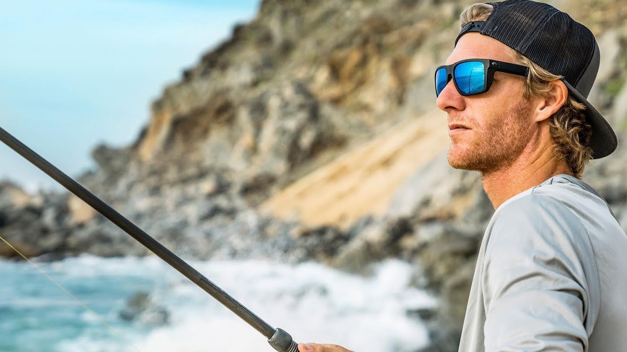 Costa Del Mar LIDO sunglasses - Matte Black/Blue Mirror 580P – sunfitters
