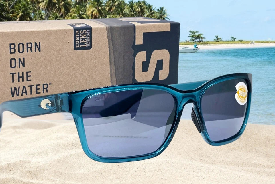 Costa Del Mar PALMAS sunglasses - Teal/Silver Mirror 580P