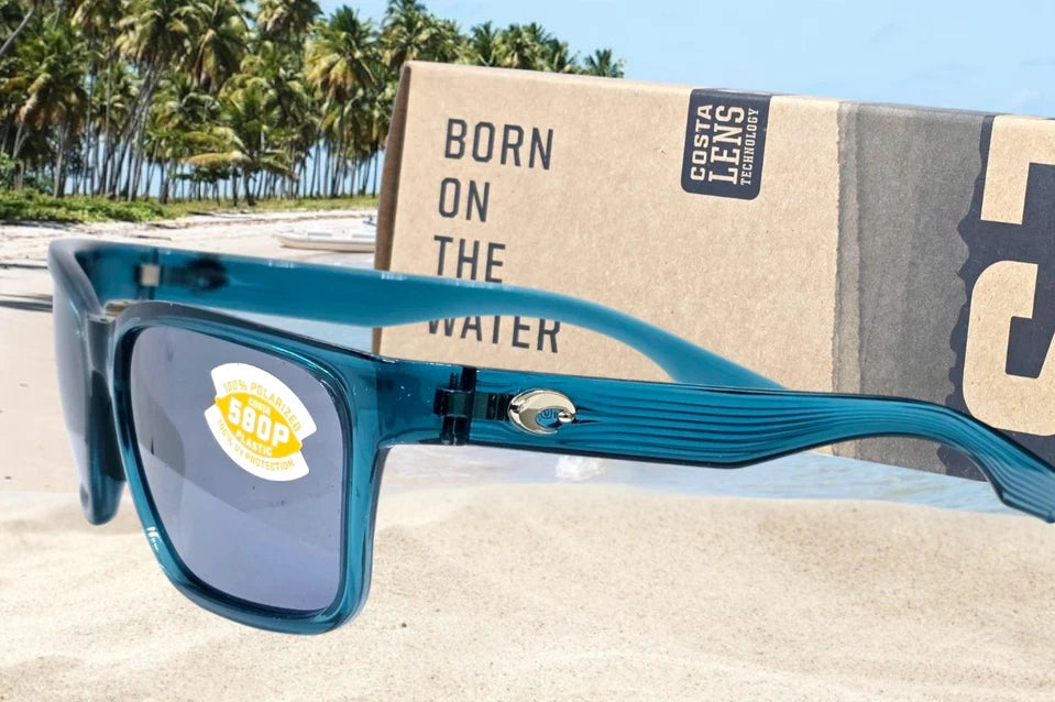 Costa Del Mar PALMAS sunglasses - Teal/Silver Mirror 580P