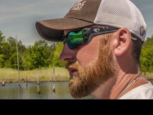 Costa Del Mar PERMIT sunglasses - Blackout/Green Mirror 580G