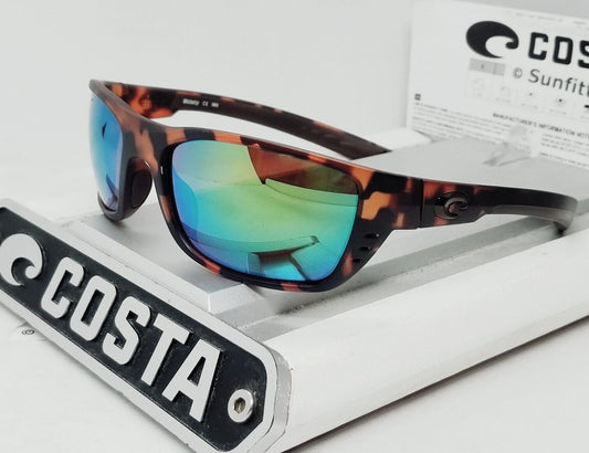 Costa Del Mar WHITETIP sunglasses - Retro Tortoise/Green Mirror 580P