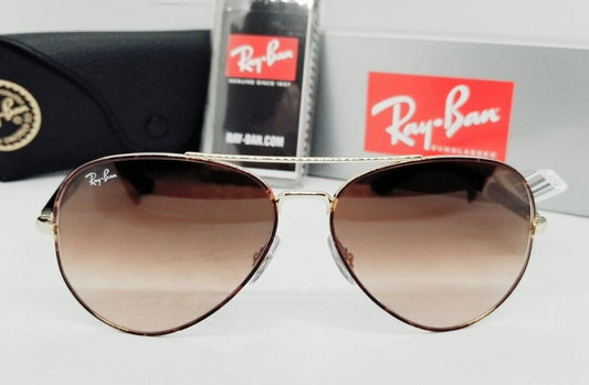 RAY BAN - RB3675 9127A5 58 sunglasses - gold/brown gradient