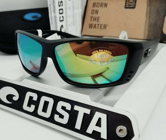 Costa Del Mar CAT CAY sunglasses - Blackout/Green Mirror 580P