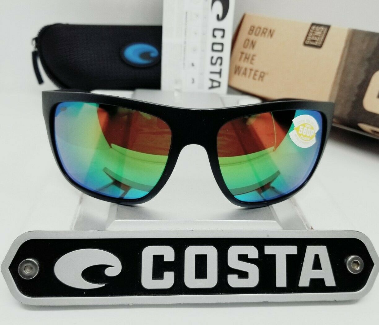 Costa Del Mar BROADBILL sunglasses - Matte BlackGreen 580P