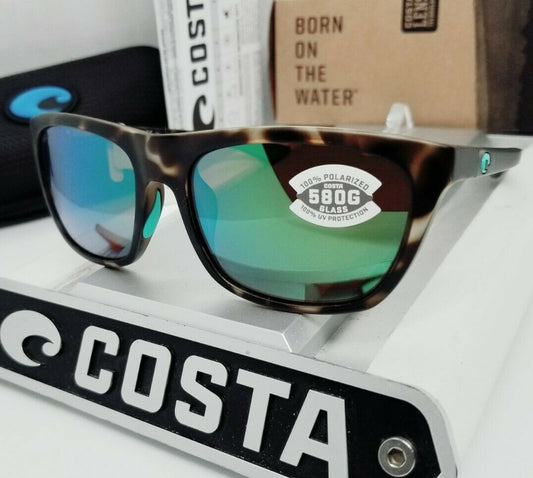 Costa Del Mar CHEECA sunglasses - Shadow Tortoise/Green Mirror 580G