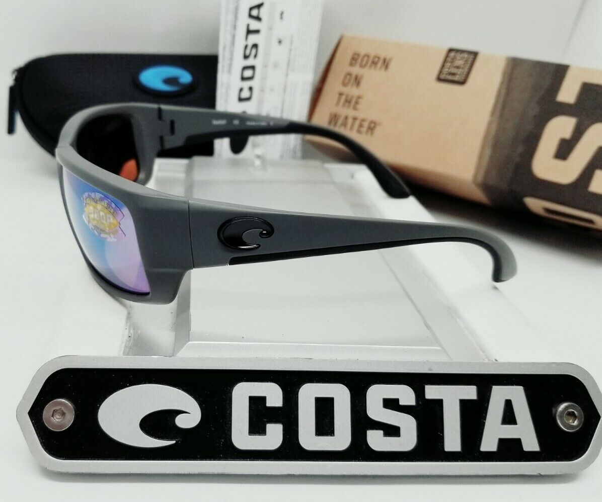 Costa Del Mar FANTAIL sunglasses - Matte Gray/Green Mirror 580P