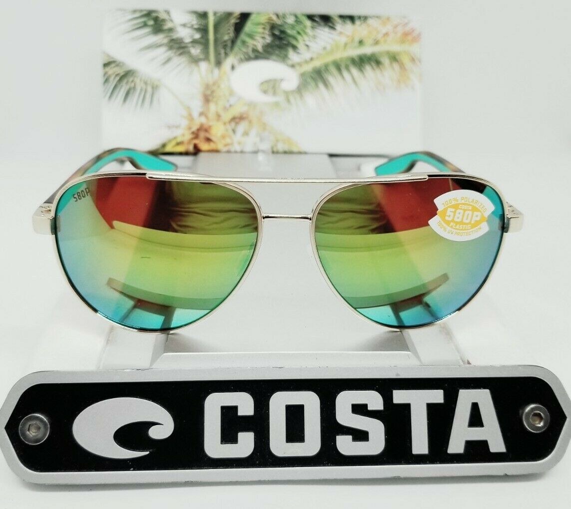 Costa Del Mar PELI sunglasses - Gold/Green Mirror 580P