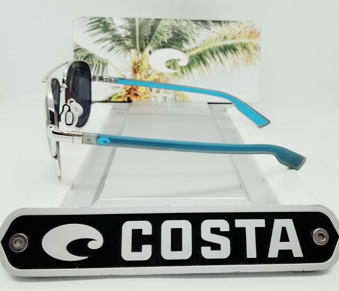 Costa Del Mar PELI sunglasses - Silver/Blue Mirror 580P