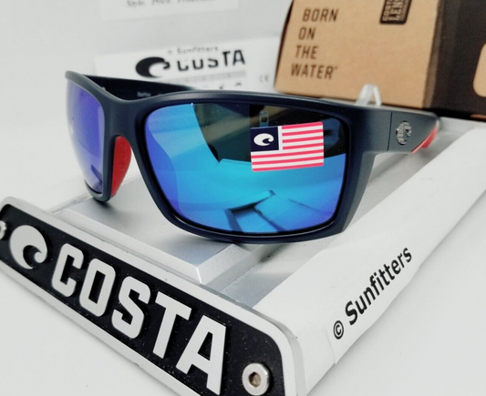 Costa Del Mar REEFTON sunglasses - Matte Freedom Fade/Blue Mirror 580G