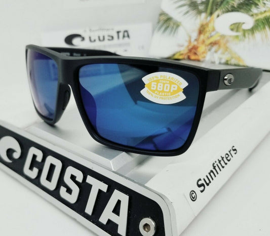 Costa Del Mar RINCON sunglasses - Matte Black/Blue Mirror 580P