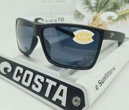 Costa Del Mar RINCON sunglasses -Matte Black/Gray 580P