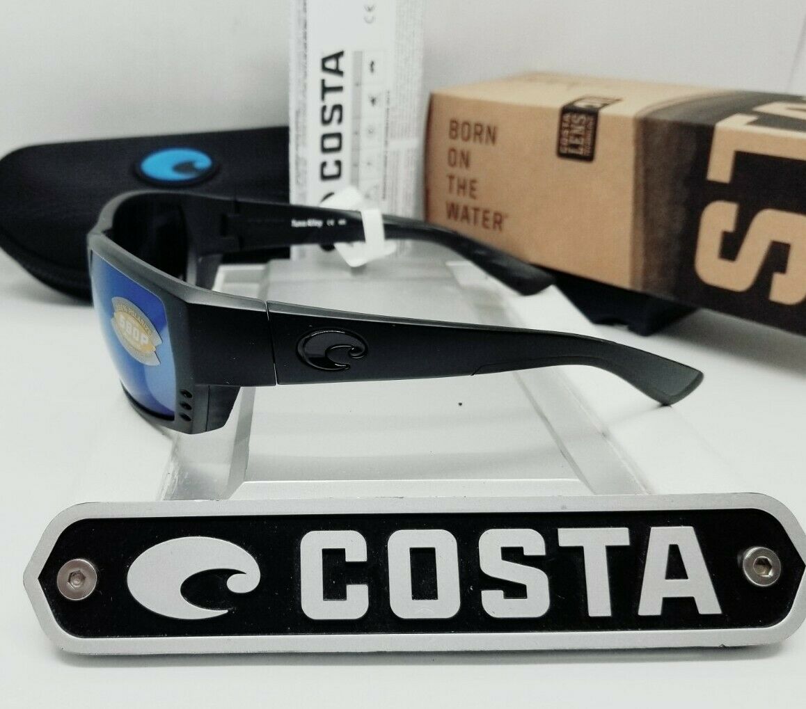 Costa Del Mar TUNA ALLEY sunglasses - Blackout/Blue Mirror 580P