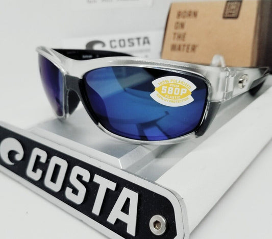 Costa Del Mar SALTBREAK sunglasses - Silver-Black/Blue Mirror 580P