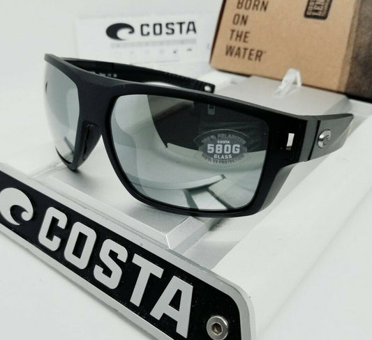 Costa Del Mar DIEGO sunglasses - Matte Black/Silver Mirror 580G