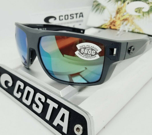 Costa Del Mar DIEGO sunglasses - Matte Gray/Green Mirror 580G