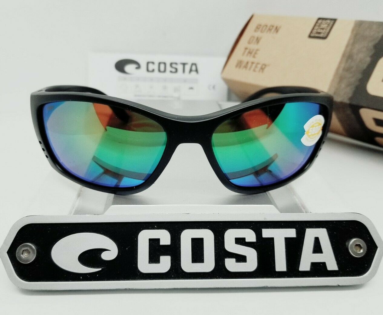 Costa Del Mar FISCH sunglasses - Blackout/Green 580P – sunfitters