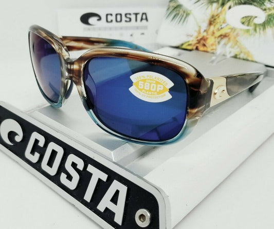 Costa Del Mar GANNET sunglasses - Shiny Wahoo/Blue Mirror 580P