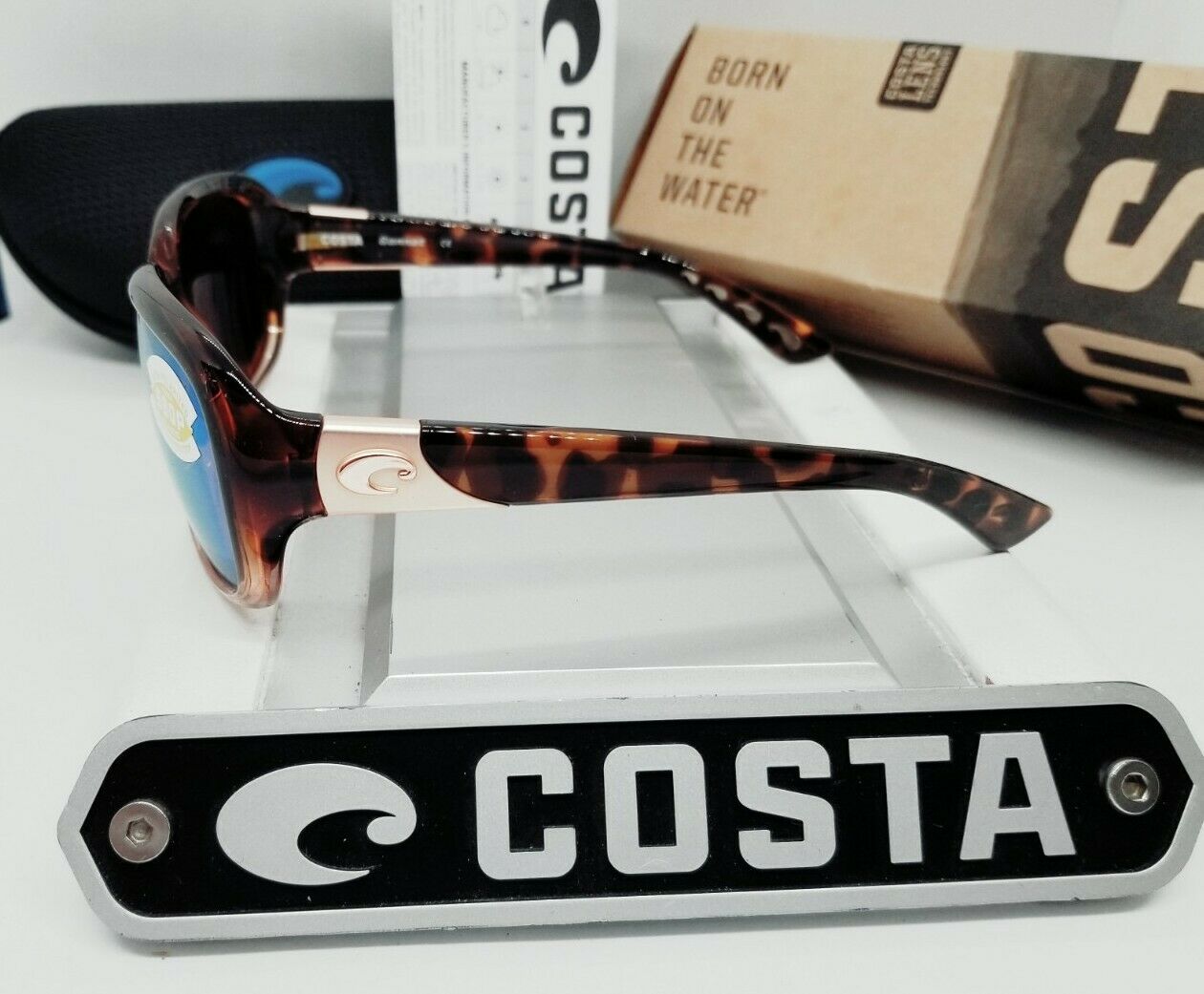 Costa Del Mar GANNET sunglasses - Tortoise Fade/Green Mirror 580P