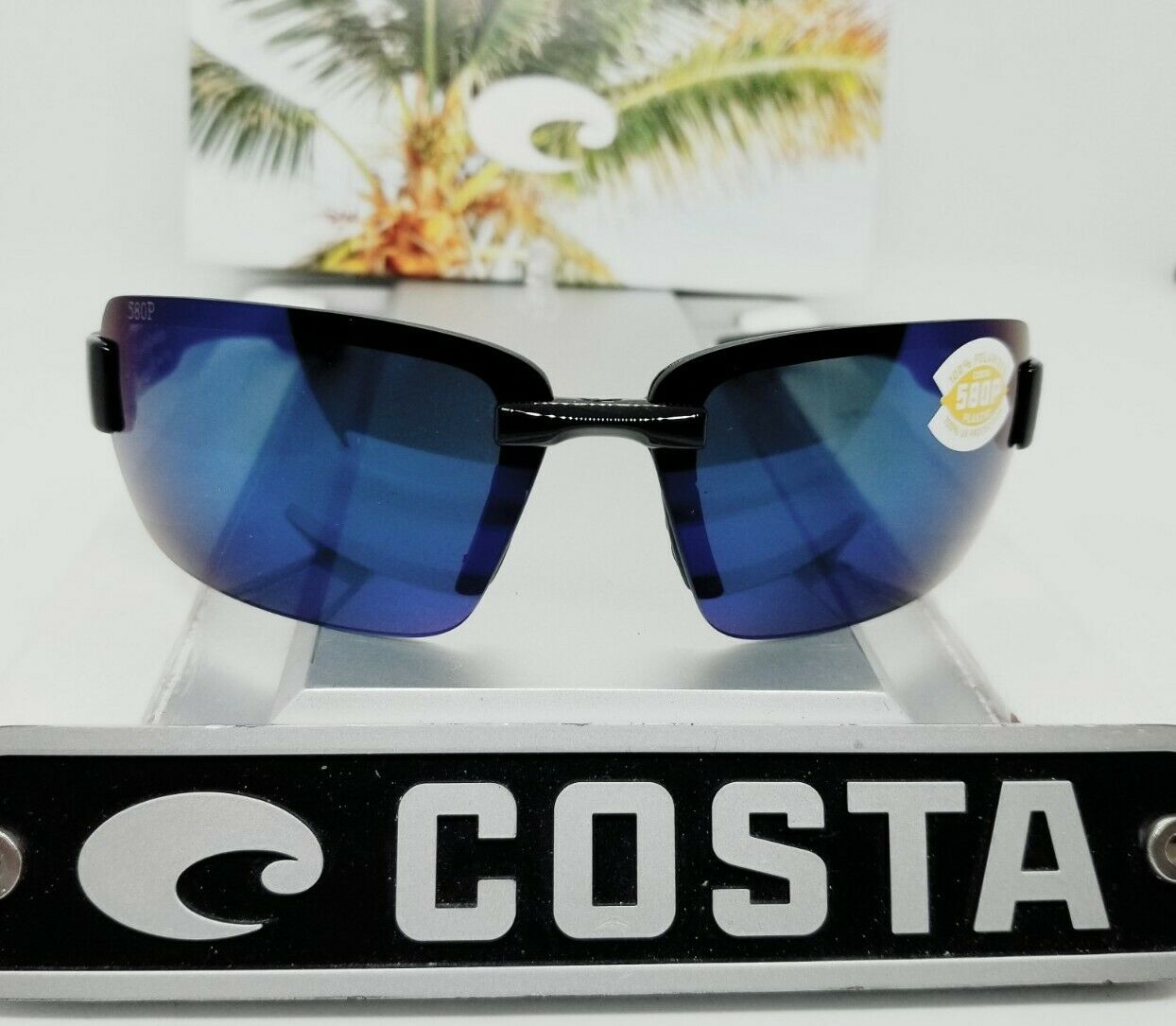 Costa Del Mar GALVESTON sunglasses - Black/Blue Mirror 580P