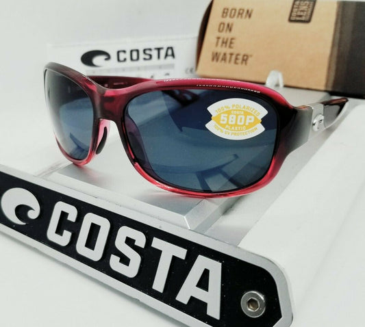 Costa Del Mar INLET sunglasses - Pomegranate Fade/Gray 580P