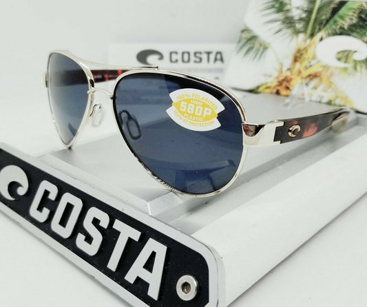 Costa Del Mar LORETO sunglasses - Gold-Tortoise/Gray 580P