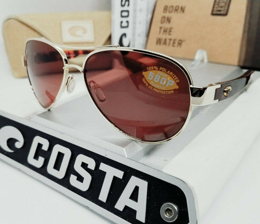 Costa Del Mar LORETO sunglasses - Gold-Tortoise/Copper 580P