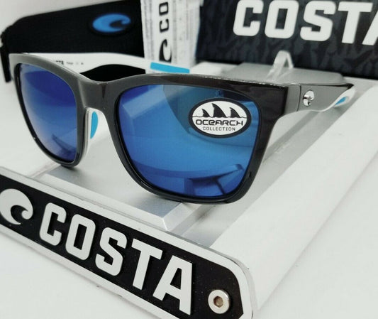 Costa Del Mar PANGA sunglasses - Ocearch - Shark Gray/Blue Mirror 580P