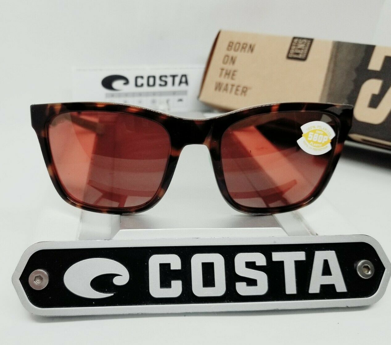 Costa Del Mar PANGA sunglasses - Tortoise with Seafoam/Copper 580P