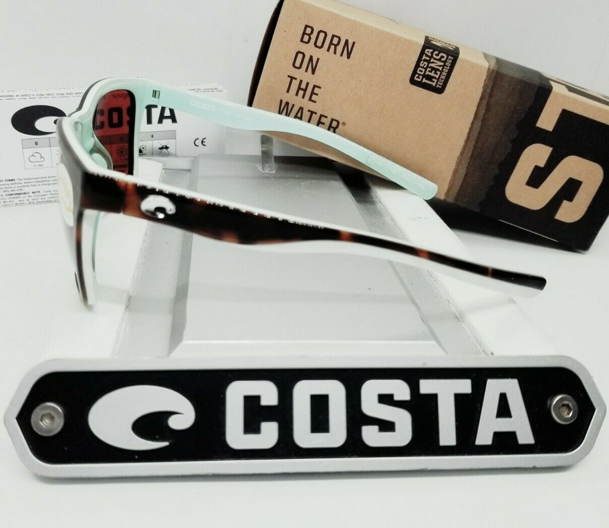 Costa Del Mar PANGA sunglasses - Tortoise with Seafoam/Copper 580P