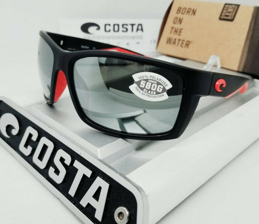 Costa Del Mar REEFTON sunglasses - Race Black/Silver Mirror 580G